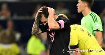 Lionel Messi mist derde penalty op rij en kan pijnlijke nederlaag Inter Miami niet voorkomen