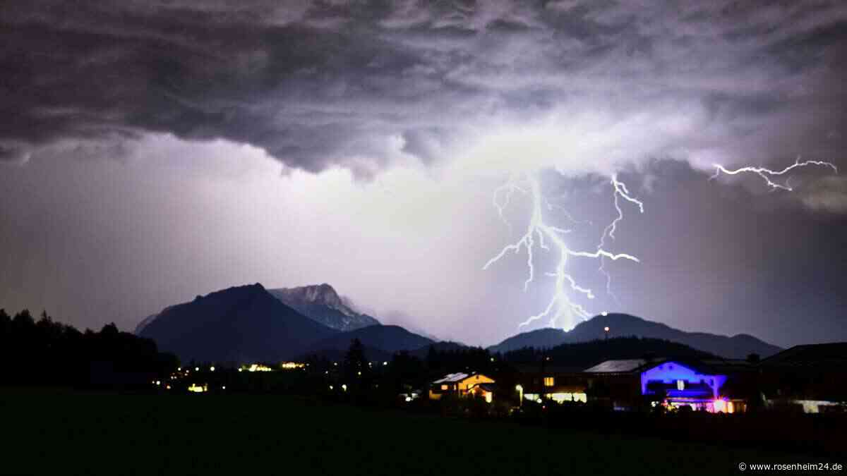 Nach Hitzewelle in Bayern: DWD erwartet heute kräftige Gewitter