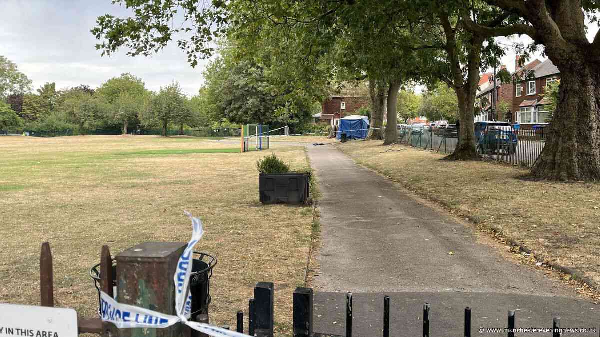 Levenshulme LIVE as massive crime scene and forensic tent in place after serious incident