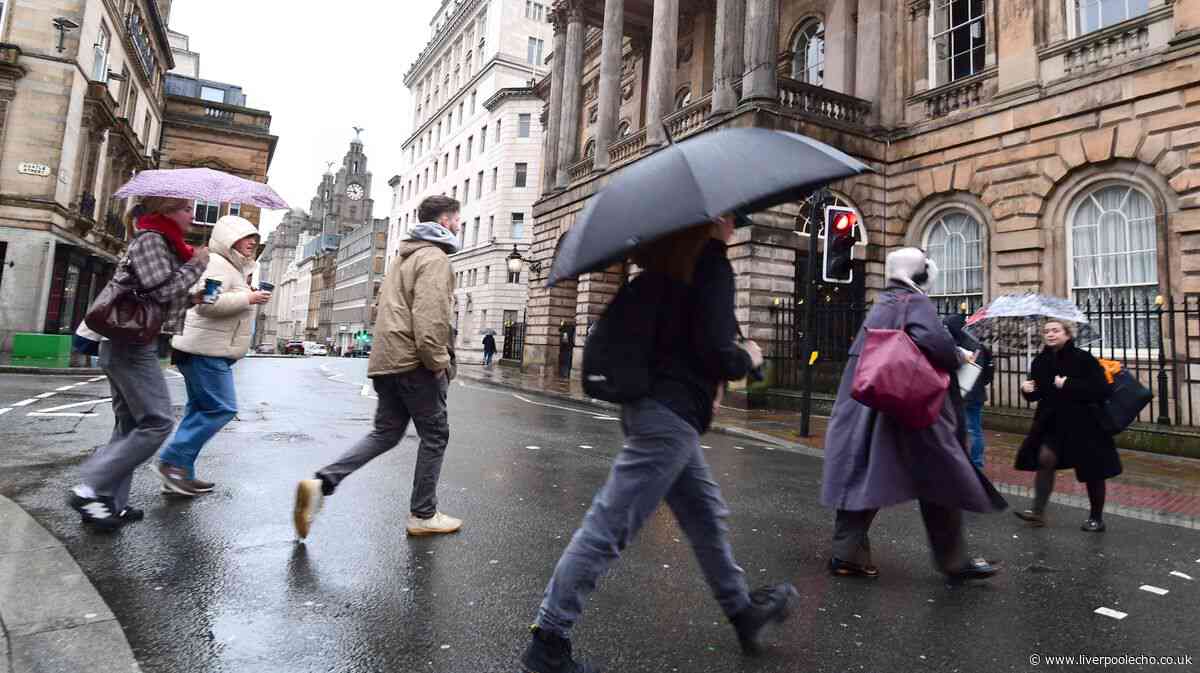 More rain forecast for Liverpool as temperatures continue to drop