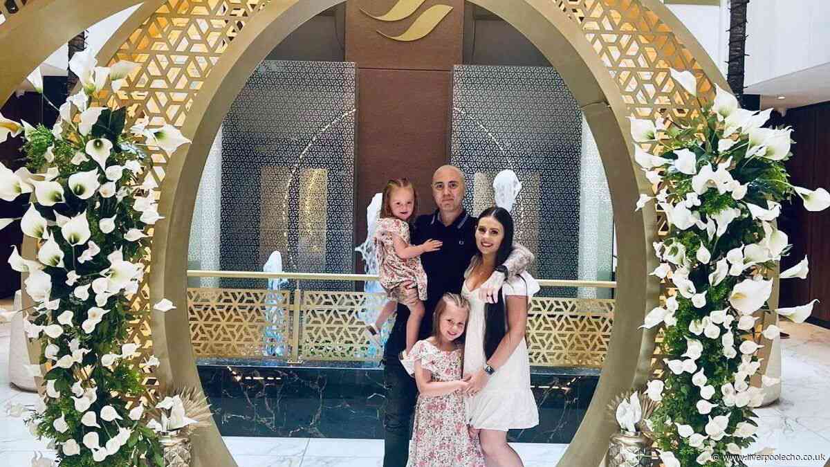 Wirral dad given 15% survival chance after noticing 'insect bite' on Greece holiday