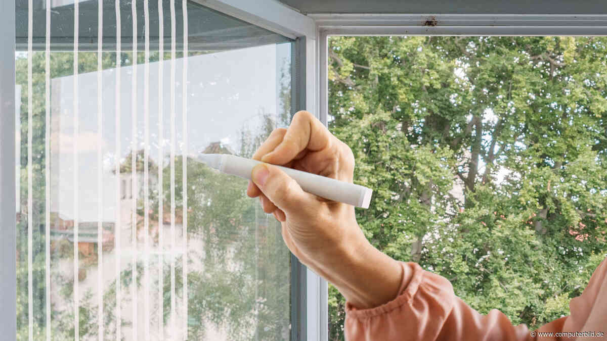 Darum malen manche Menschen weiße Striche auf ihre Fenster