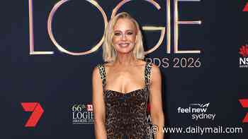 Wild thing! Carrie Bickmore shows off her weight loss in a racy animal print gown as she steps back in the spotlight at the 2026 Logie Awards