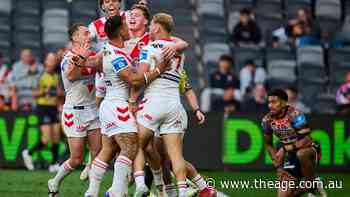 Dragons down Tigers in battle of cellar dwellers; Knights keep top four dream alive