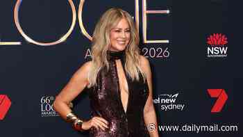 Sam, is that you? Samantha Armytage reveals a very new look as usually conservative star slips into a revealing disco-inspired jumpsuit and wears hair extensions at the 2026 Logie Awards