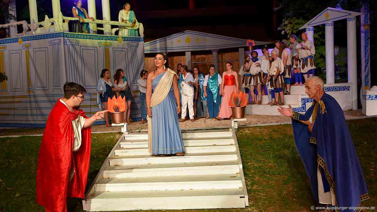 Premiere in Illertissen: So kam die frech-frivole „Lysistrata“ der Schwabenbühne beim Publikum an