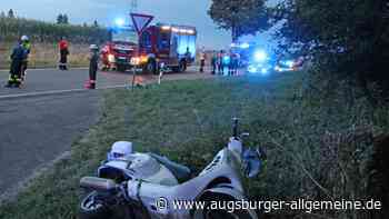 Rollerfahrer wird bei Unfall zwischen Pleß und Kellmünz schwer verletzt