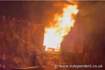 ‘Israeli settlers set fire to my West Bank family home with children inside’