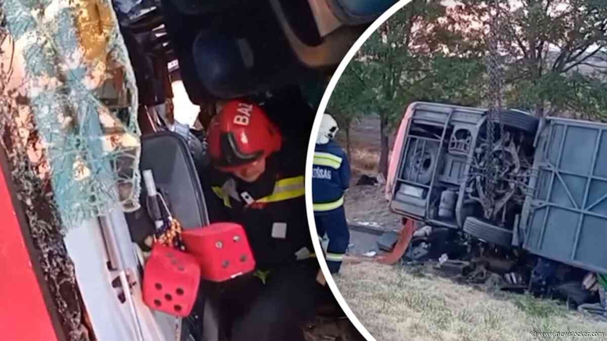 Drama op snelweg: twaalf doden bij busongeluk in Hongarije
