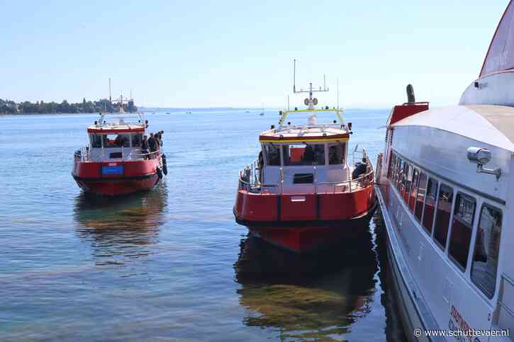 Twaalf gewonden bij aanvaring catamaran met kademuur Konstanz