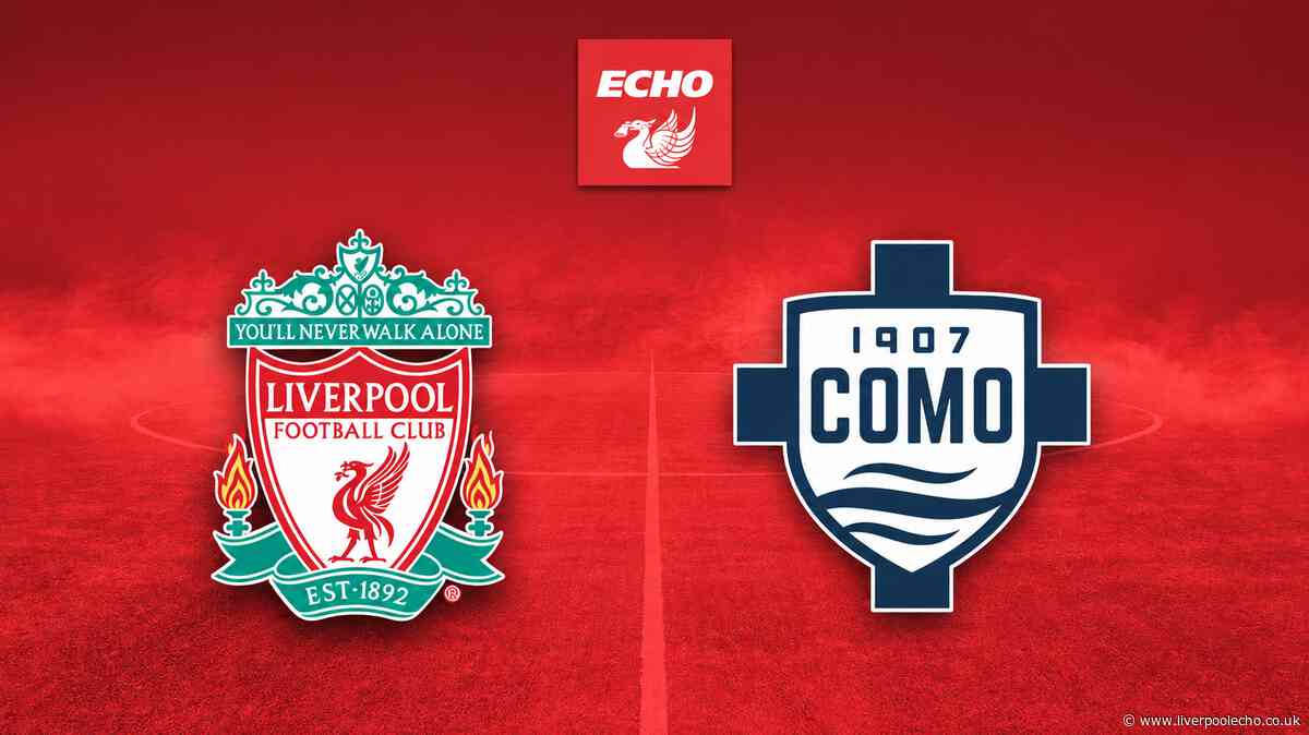 Liverpool vs Como LIVE - behind closed doors friendly team news, kick-off time, TV channel