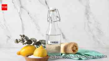 Make Diy Floor Cleaner: Mix lemon, eucalyptus, vinegar; cuts grease and repels pests