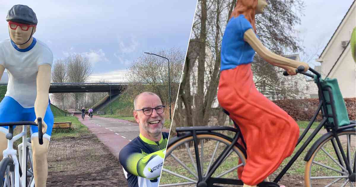 Laatste twee fietsbeelden komen naar Veghel: kunstproject Half Nul bijna klaar