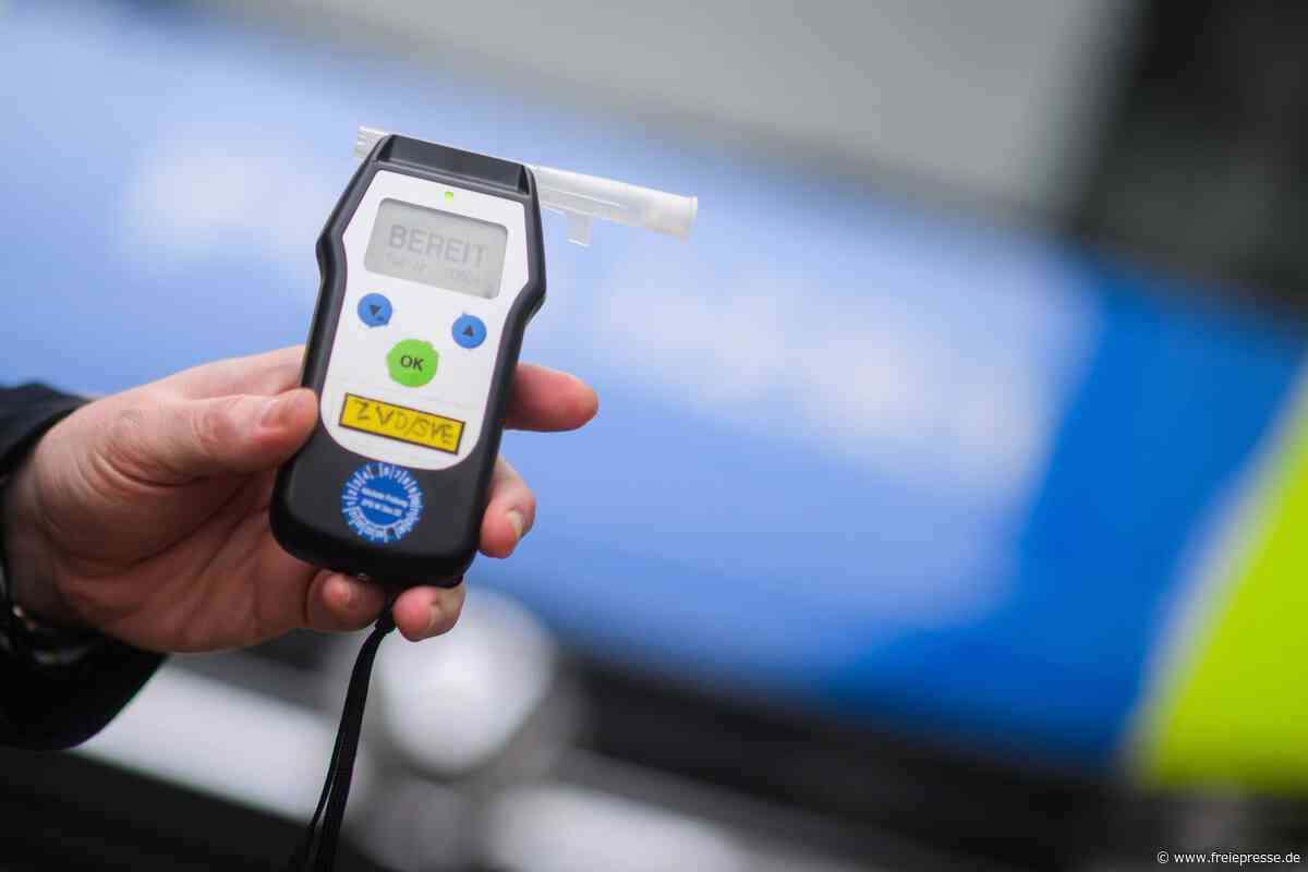In Schlangenlinien durch Limbach-Oberfrohna: 2,68 Promille!