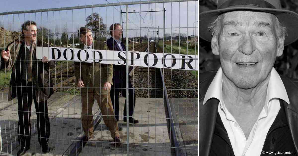 Peter Faber stond op de barricaden tegen de Betuweroute, en legde een hand op mijn schouder