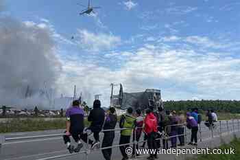 Ukraine-Russia war latest: Kyiv blows up biggest ‘Russian Amazon’ hub in massive drone attack