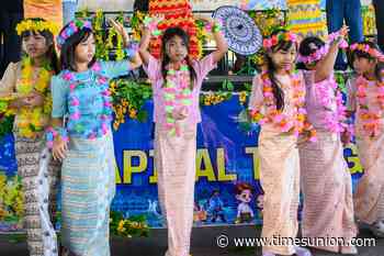 Photos: Capital Thingyan brings splashing water, Myanmar culture to Albany
