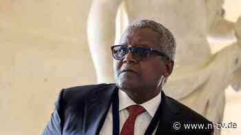 "Africapitalism": Nigerias Öl-Tycoon bietet der Welt Milliardenwette auf Afrika an