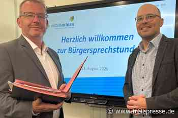Trinkwasserleitungen und Schulbusse: Was Bürger Sven Krüger gefragt haben