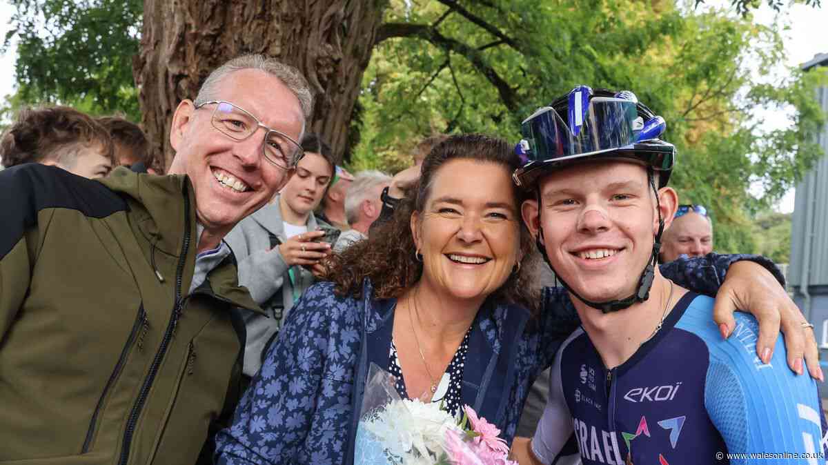 Finlay Tarling's dad pays heartbreaking tribute to Welsh cyclist after 'hardest' days of his life