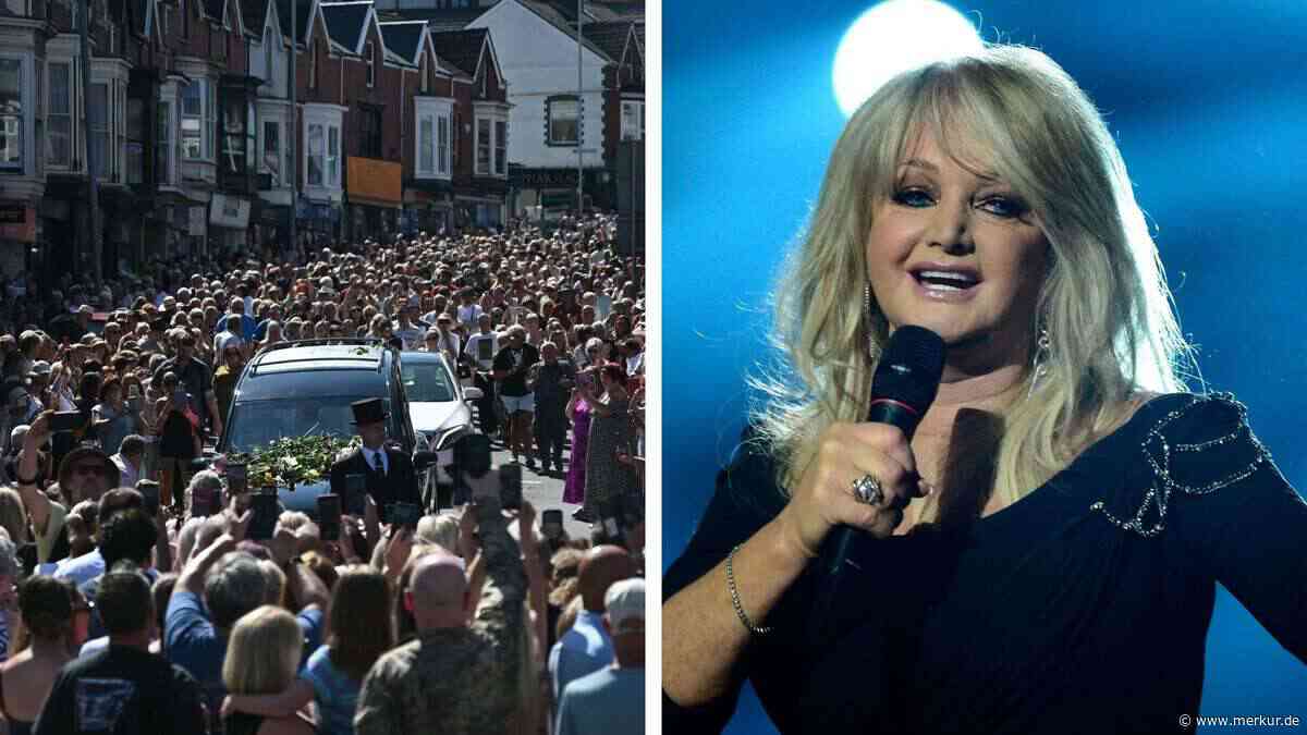 Gänsehaut bei Abschied von Bonnie Tyler: Tausende Fans singen Welthit bei bewegender Trauerprozession