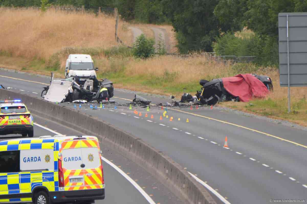 Several dead and injured in crash after car drove on wrong side of motorway