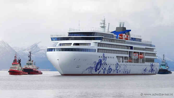 Russen presenteren cruiseschip dat door 1,3 meter dik poolijs kan varen