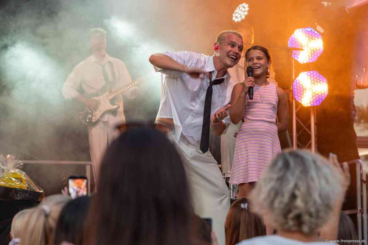 Gregor Hägele sorgt bei Konzert in Plauen für besonderen Gänsehautmoment