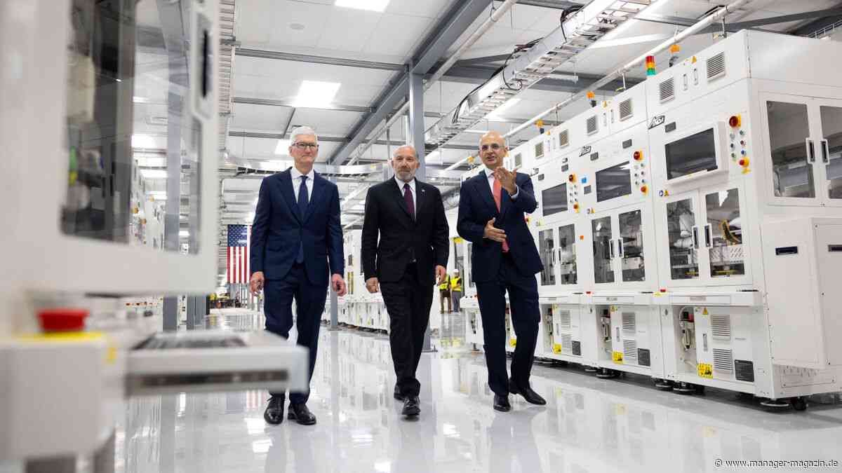 Apple: Trump-Regierung will Chipkäufe in China unterbinden