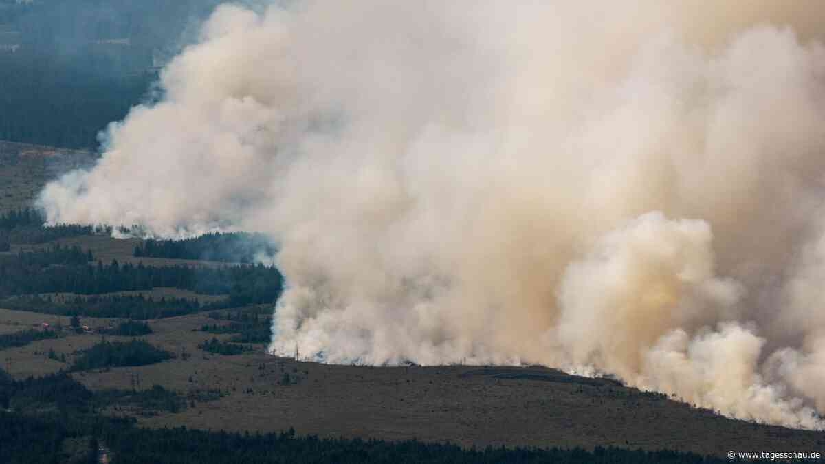 Waldbrand im Hohen Venn: Aktuell keine Evakuierungen in Monschau geplant