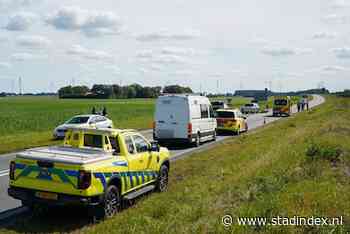 Motorrijder gewond bij botsing met auto bij Dronten