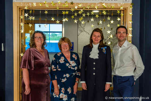 Foster carers honoured at Shropshire celebration event