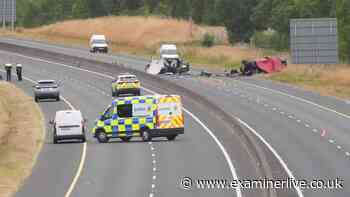 Four dead and multiple injured in 'wrong way' fatal head-on motorway crash