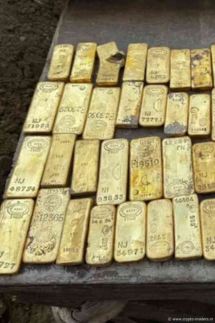 Belgische bouwvakkers stuiten op 9 miljoen euro aan goud bij rioolwerk