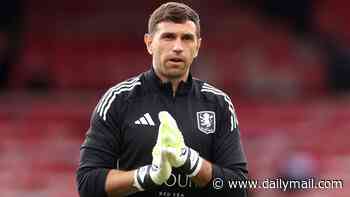 Juventus ready to gamble on injured Emiliano Martinez with £6m offer - as Aston Villa line up Zion Suzuki replacement
