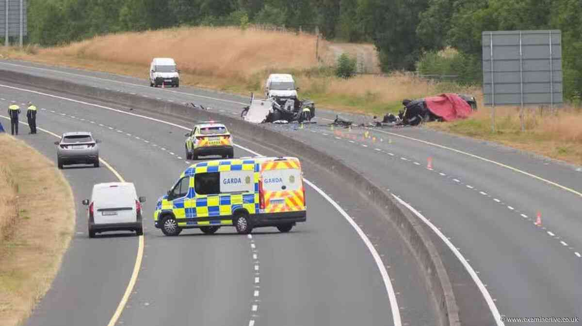 Four dead and multiple injured in 'wrong way' fatal head-on motorway crash