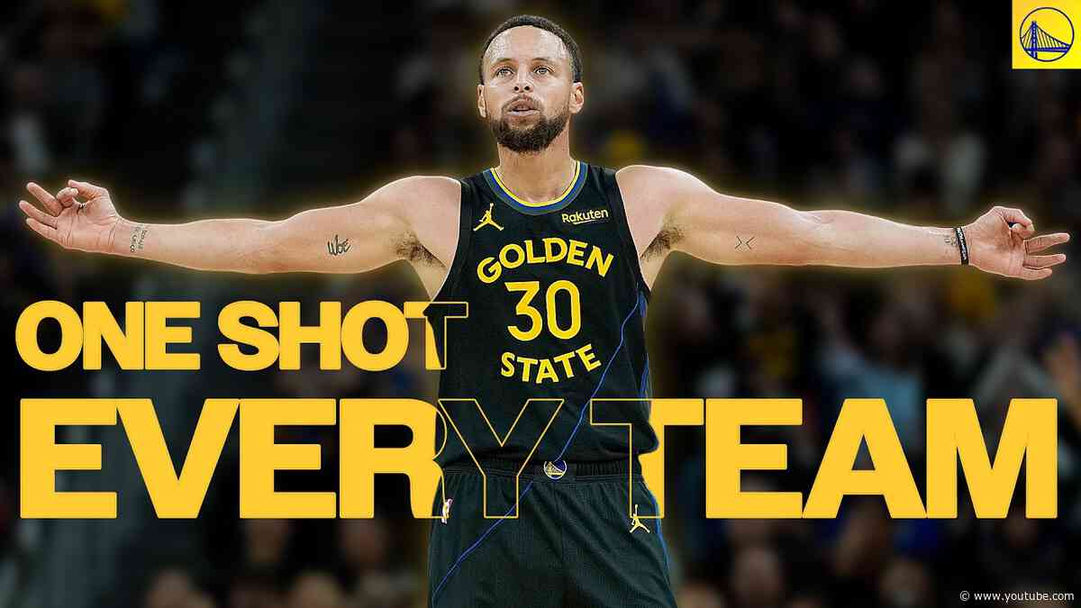 Warriors 2026-27 Opponents, But It's Just Stephen Curry Shots