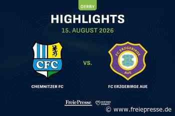 Chemnitzer FC – FC Erzgebirge Aue: Die Highlights des Spiels im Video