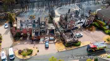 Wildfire victims helped as communities rally round to raise huge sum