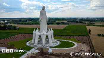 Europe's tallest Virgin Mary statue unveiled in rural Poland