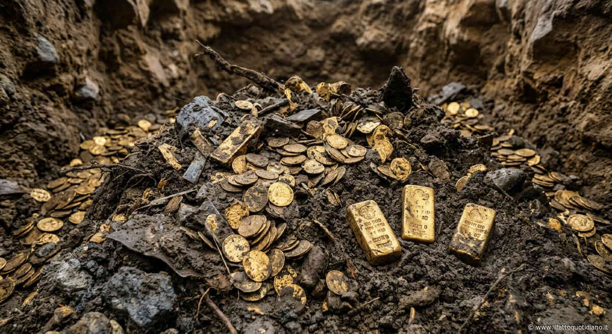 Trovano un tesoro da nove milioni mentre scavano per una fognatura: “All’inizio pensavamo fossero monete da un euro, poi abbiamo visto anche un lingotto”