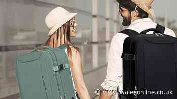 'Spacious' rucksack perfect for Ryanair and easyjet holds laptop and doubles as schoolbag