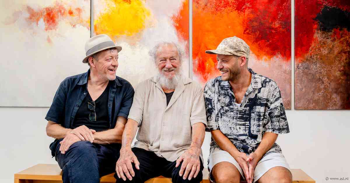 Opa Gerard (92), vader Rik (64) en kleinzoon Joshua (40) staan samen op één expo: ‘Tekenen was onze manier van communiceren’