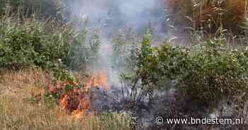 Bermbrand snel geblust in buitengebied van ’s Gravenmoer