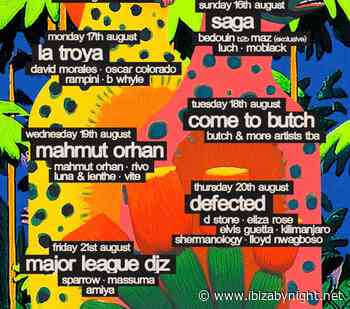 Chinois Ibiza: August 16th-21st, 2026 program!
