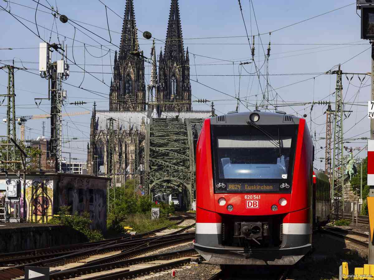 Vollsperrung der wichtigen Bahnstrecke Düsseldorf-Köln