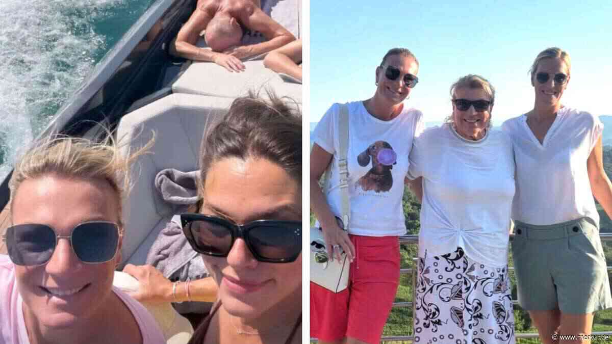 Maria Höfl-Riesch und Johann Schrempf laden zum Sonnenbaden ein