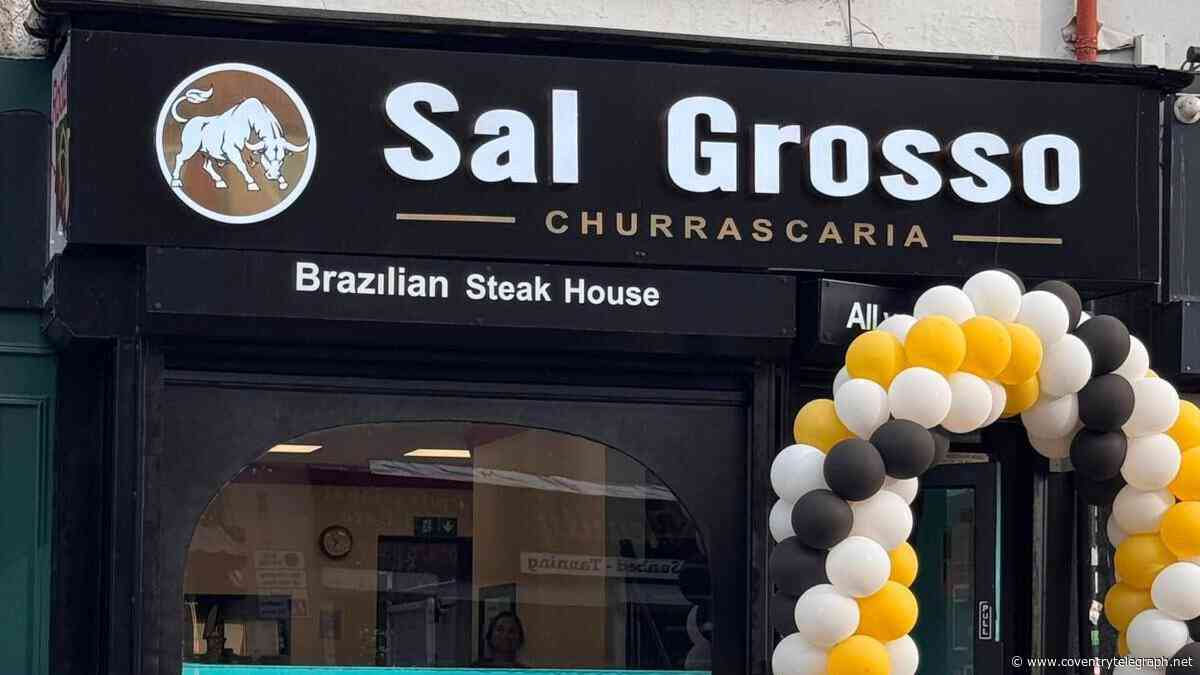 World-travelled chef opens Coventry's only Brazilian steakhouse Sal Grosso
