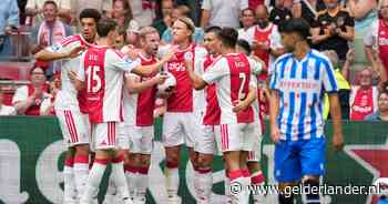 LIVE eredivisie | Ajax met een gelukje op voorsprong tegen Heerenveen: doelman Klaverboer werkt bal in eigen doel