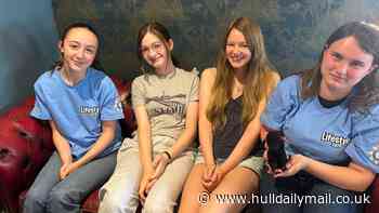Schoolgirls host fundraising events to combat stigma around domestic abuse